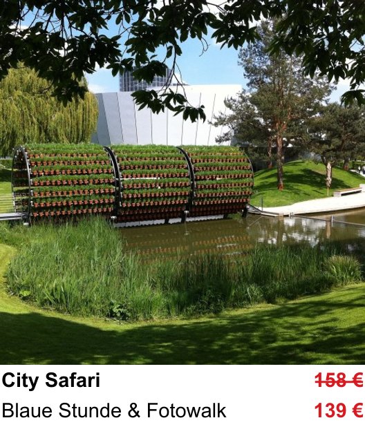 Fotografie lernen in Wolfsburg: City Safari – Blaue Stunde & Fotowalk
