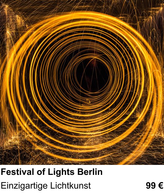 Erlebnisreicher Fotoworkshop – Festivallichter fotografisch festhalten und Einzigartige Lichtkunst