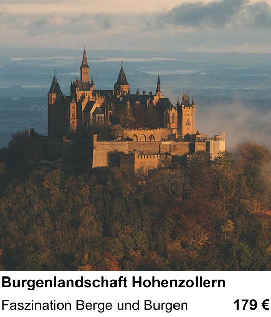 Erlebnisreicher Fotoworkshop – Burgenlandschaft Hohenzollern und Faszination Berge und Burgen