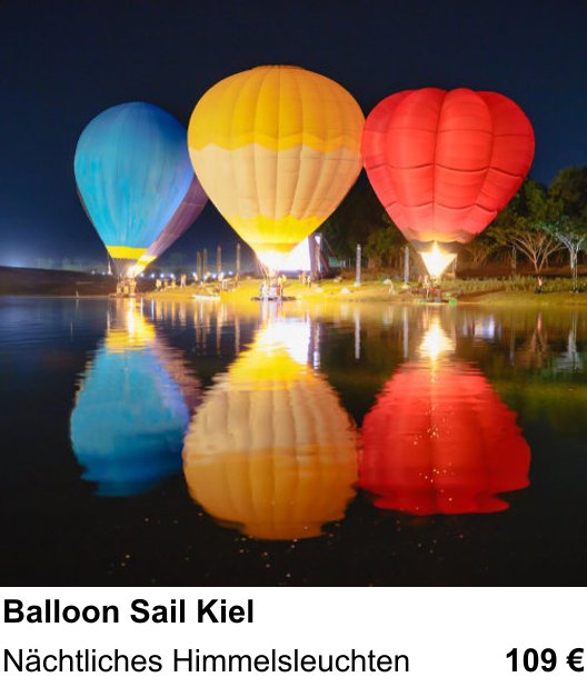 Erlebnisreicher Fotoworkshop – Balloon Sail Kiel und Nächtliches Himmelsleuchten
